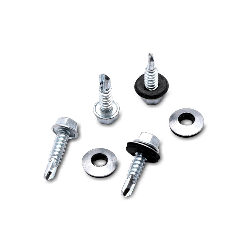 Zeskantige sluitring zelfborende schroef